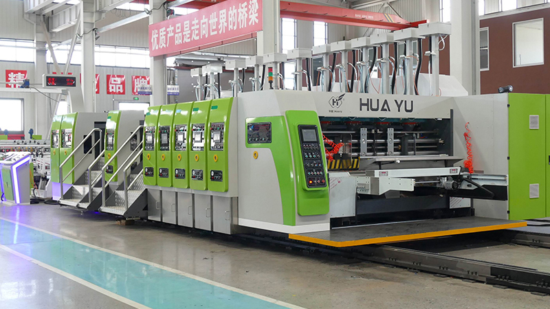 Série HS Combiné Imprimeur Flexo Haute-Définition avec Sécheur et Mitrailleuse