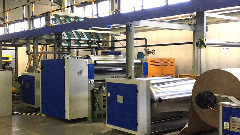 Ligne de Production de Carton Ondulé 2 Plis