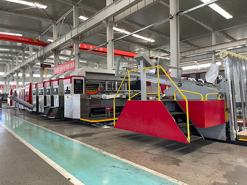 Combiné Imprimeur Flexo Plieuse-Colleuse avec Cercleuse Automatique