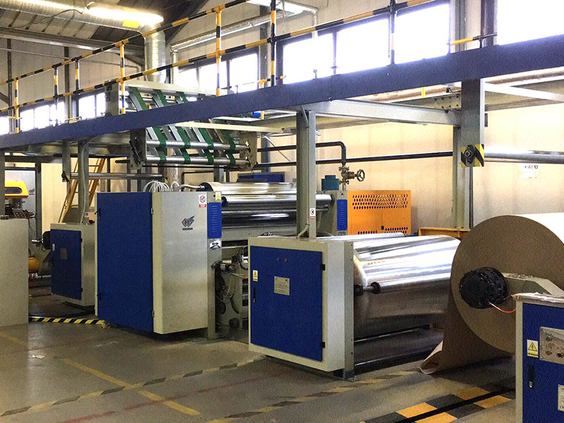 Ligne de Production de Carton Ondulé 2 Plis